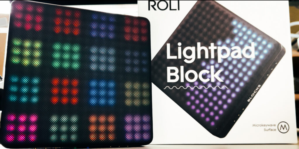 ROLI Touch Block MIDIコントローラーROLI unveils the Seaboard Block