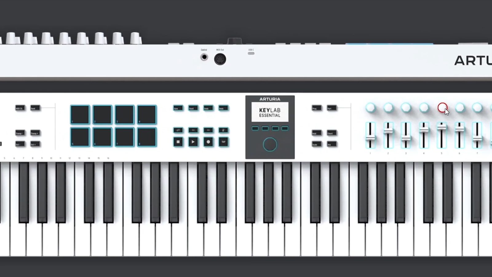 Arturia KeyLab Essential 61 mk3 61鍵MIDIキーボード