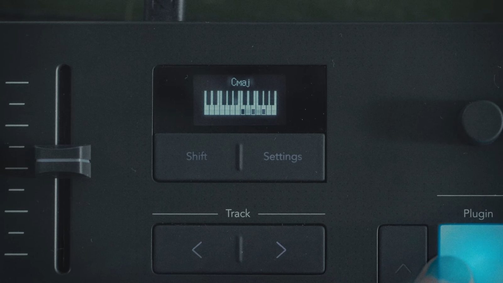 Launchkey MK4の画面に表示されたコードマップ