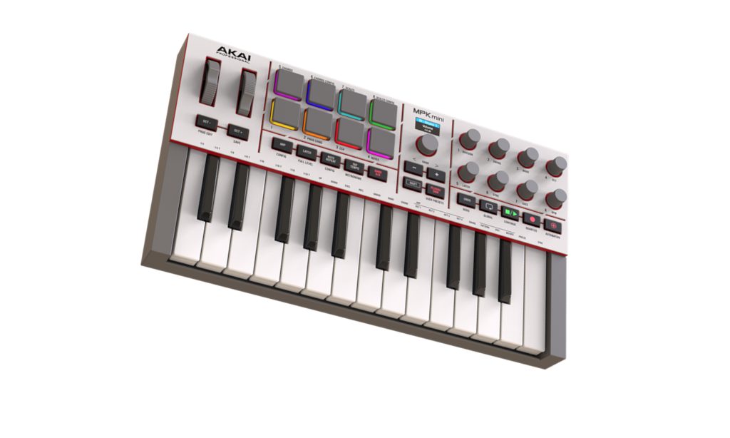 AKAI Professional MPK Mini IV グレー 25鍵MIDIキーボード